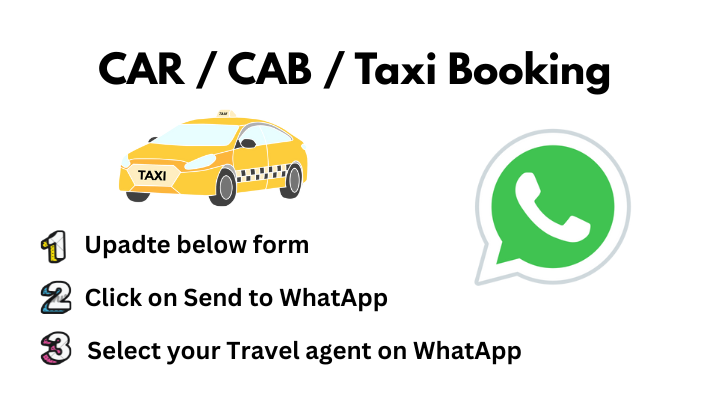 CAB / Car Booking on WhatsApp — banner